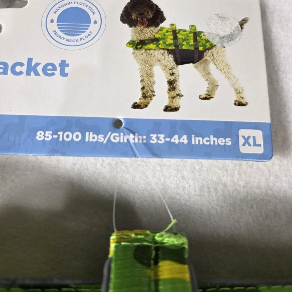 Outward Hound Granby Splash Dog Neoprene Life Jacket Boat XL (33-44